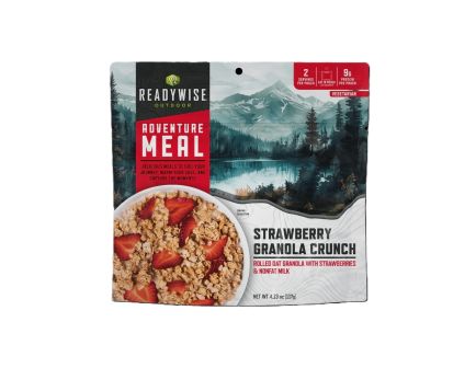 ReadyWise Freeze Dried Strawberry Granola Crunch 6 Count Adventure Meal - RW05-803