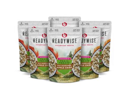 ReadyWise Freeze Dried Old Fashioned Apple Crisp 6 Count Trail Treats - RW05-029