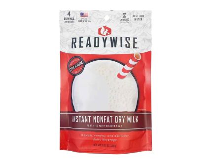 ReadyWise Freeze Dried Non Fat Dry Milk 6 Count - RW05-023