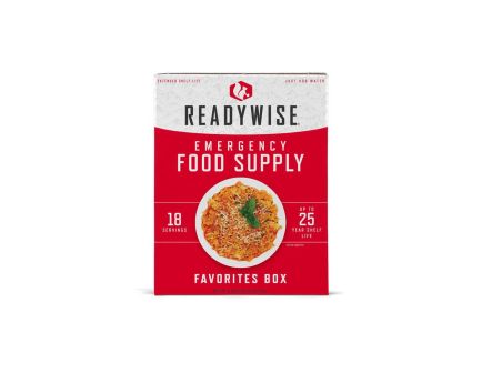 ReadyWise Favorites Box 18 Serving Emergency Food Supply - RW10-016