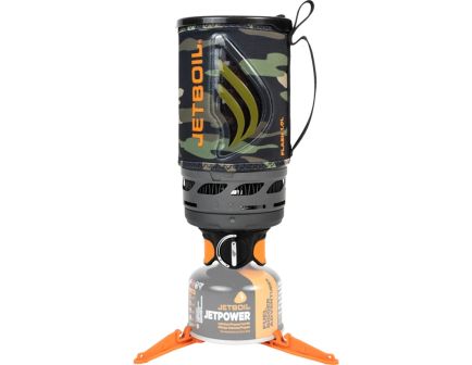 JetBoil Flash 1.0L Single Burner Cooking System, Dark Camo - FLDC3