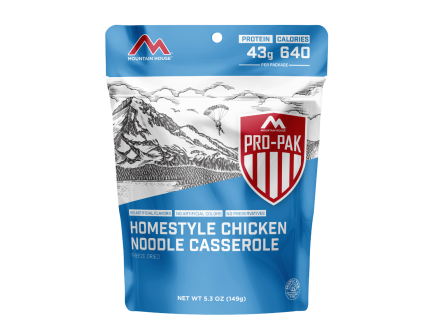 Mountain House Pro-Pak Freeze Dried Homestyle Chicken Noodle Casserole - 50161