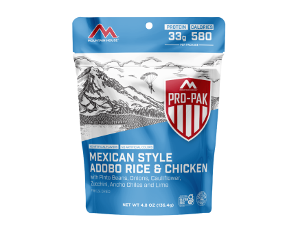 Mountain House Pro-Pak Freeze Dried Mexican Adobo Rice & Chicken - 50171