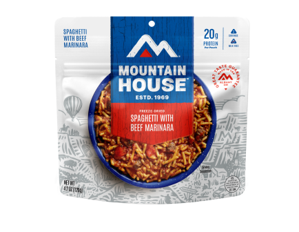 Mountain House Freeze Dried Spaghetti w/ Beef & Marinara - 55120