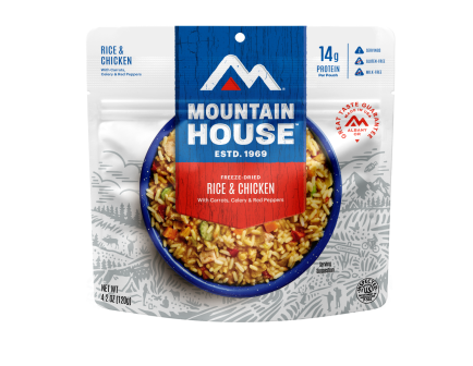 Mountain House Freeze Dried Rice & Chicken - 55166