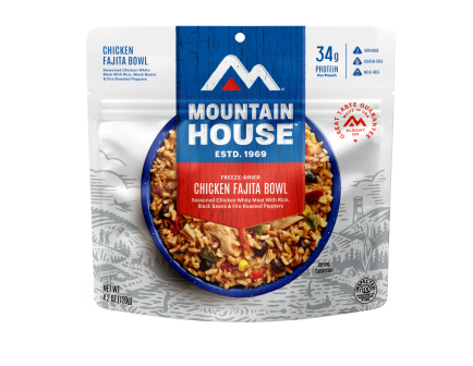 Mountain House Freeze Dried Chicken Fajita Bowl - 55175