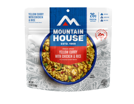 Mountain House Freeze Dried Yellow Curry Chicken & Rice - 55177