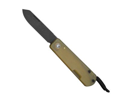 CIVIVI Slippy Sendy Spey Point Slip Joint Knife, Yellow - C24075A-1