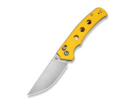 CIVIVI Noctis Folding Drop Point Knife, Yellow - C24020C-2