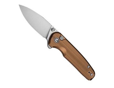 CIVIVI Mini Shakan Folding Drop Point Knife, Coyote Brown - C20052F-3