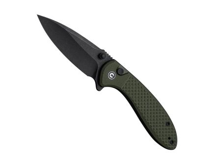CIVIVI Faeger Folding Drop Point Knife, OD Green - C24031-2