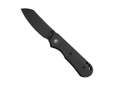 CIVIVI Crabby Folding Sheepsfoot Knife, Black - C24055-3