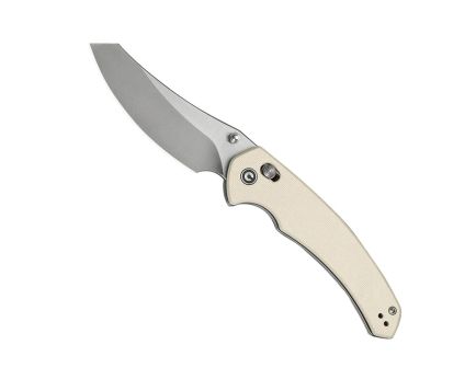 CIVIVI Sixgill Folding Reverse Tanto Knife, Ivory - C24050-2
