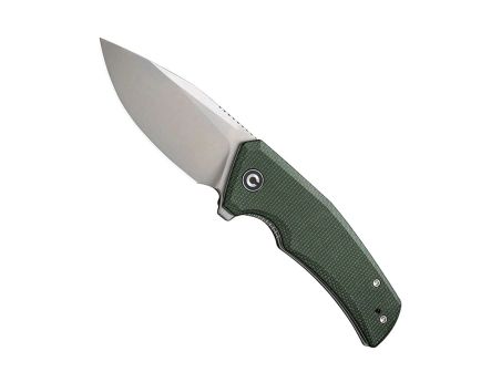 CIVIVI Regulatron Folding Drop Point Knife, Green - C23006-2