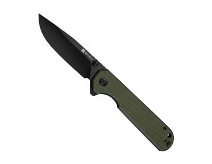 SENCUT Aetheris Folding Clip Point Knife, OD Green - S24095-2