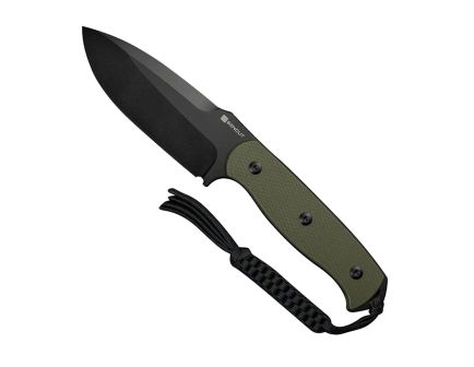 SENCUT Toxodon Fixed Blade Drop Point Knife, OD Green - S24036-2
