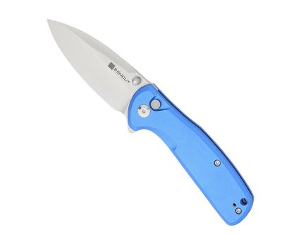 SENCUT ArcBlast Folding Drop Point Knife, Blue - S22043B-3