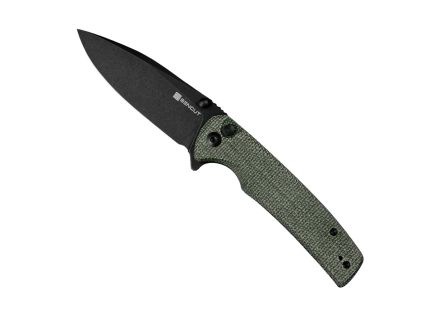 SENCUT Sachse Folding Drop Point Knife, Green - S21007-2