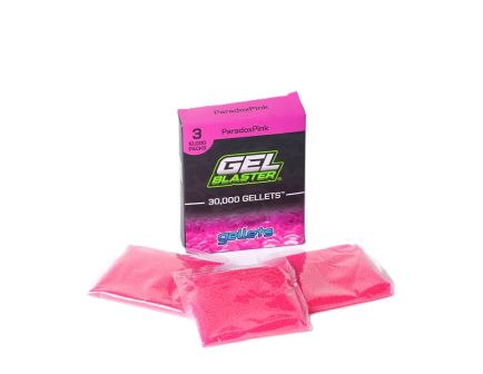 Gel Blaster 30,000 Count Gellets, Pink - GL3P10CP