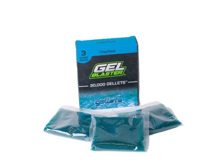 Gel Blaster 30,000 Count Gellets, Teal - GL3P01CP