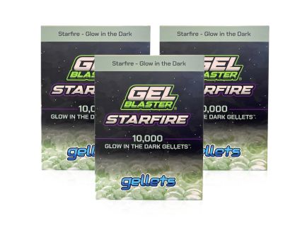 Gel Blaster 30,000 Count Gellets, Starfire - SFGL3P09CP
