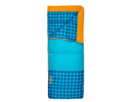 Wenzel Sapling 40-50 Degree Youth Sleeping Bag, Blue - 74970720BL