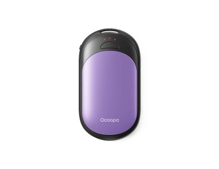 Ocoopa UT3 Pro Electric Hand Warmer, Purple/Black - UT4102-PL-BK