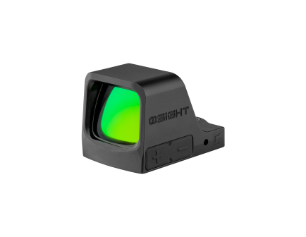 OSight C GN 3 Moa + 32 MOA Circle Green Dot Sight, Black - OSIGHTCGN