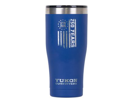 Yukon 250 Vertical Flag 20oz Tumbler, Royal Blue
