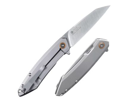 Ruike P831S 7.68" Folding Knife, Silver - RK-P831S-SA