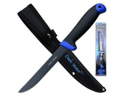 Dark Water Fixed Blade Knife, Clam - DW-FIX002CS