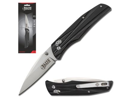 Elite Tactical TRAVERSE Elite Tactical Folding Knife, Clam - ET-FDR009CS