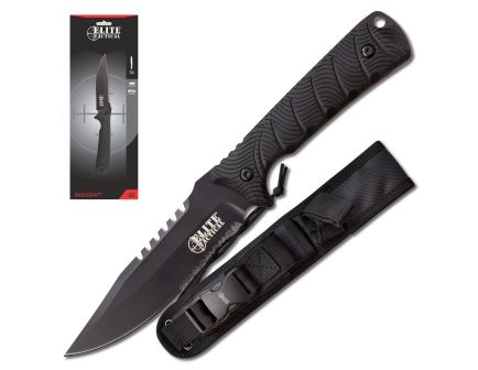 Elite Tactical BACKDRAFT Elite Tactical Fixed Blade, Clam - ET-FIX005BKSCS