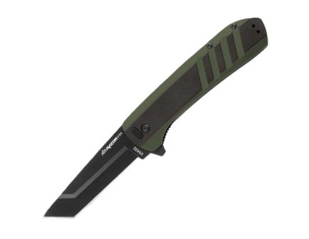OUTDOOR EDGE RAZOR VX4 | BLK G10 OVER GREEN G10 W/ BLK TANTO | BLK HARDWARE | CERAMIC BEARINGS - VX430B-C