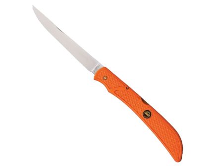 OUTDOOR EDGE FIELD-BONE | ORANGE FOLDING BONING/FILLET KNIFE  - FBB-2