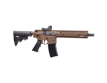 Crosman Full Auto R1 with Red Dot - Dark Earth Air Rifle - CFAR1X