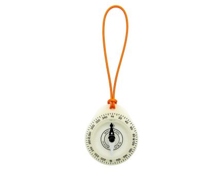 Brunton Tag-Along Glow Compass, Glow in the Dark - F-9041-OR