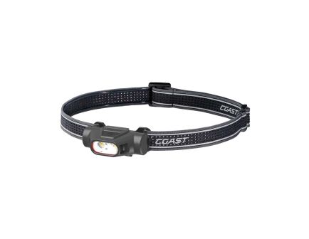 COAST LP30R Rechargeable LED Headlamp, Black - 31520