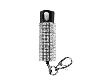 Guard Dog Bling It On Pepper spray , White  - PS-GDBO-WT
