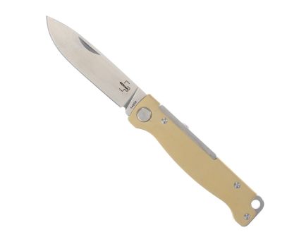 BOKER PLUS ATLAS FOLDING KNIFE - BRASS - 01BO853
