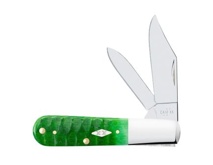 Case Gator Jig Barlow Knife, Bright Green Bone