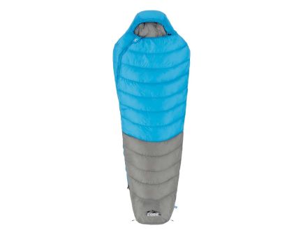 CORE Equipment 10 Degree Mummy Sleeping Bag Regular, Blue/Gray - 40256