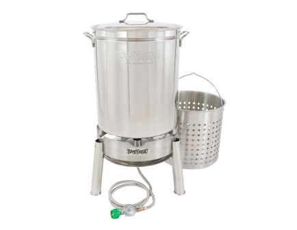 Bayou Classic 62-qt Stainless Steam/Boil Cooker Kit - KDS-160