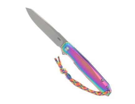 CRKT Facet Stainless Steel Iridescent Folding Knife