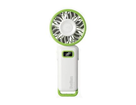 Diveblues Fanzy handheld Fan, White/Green