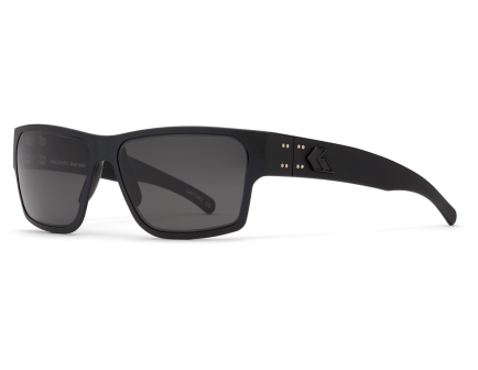 Gatorz Eyewear Delta Milspec Ballistic Smoke w/Anti-Fog Black w/ Black Logo