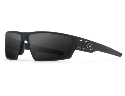 Gatorz Warhawk Tactical Sunglasses - Smoke Lens Silver Logo