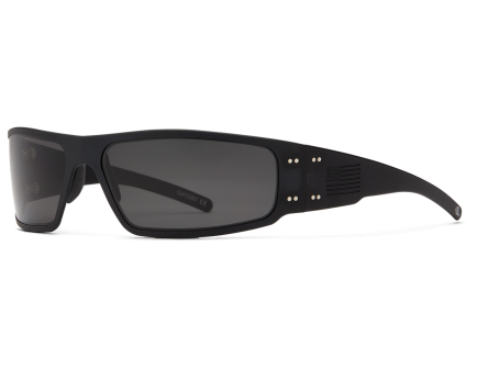 Gatorz Eyewear Magnum Smoke Optimized Polarized Black w/ Black Logo
