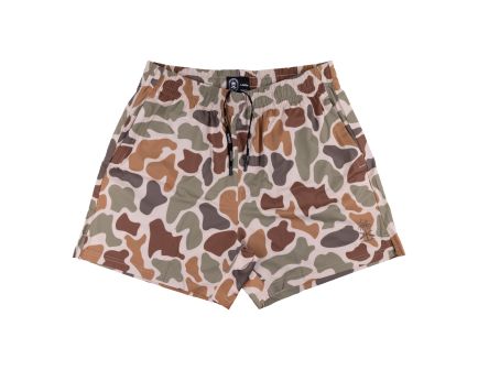 PSA Friday Short 5" Inseam, Tan Duck Camo - Large