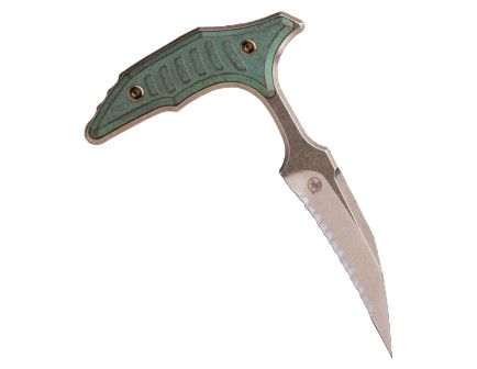 Microtech BEE Marfione Select Push Dagger, Antique Green/Bronze